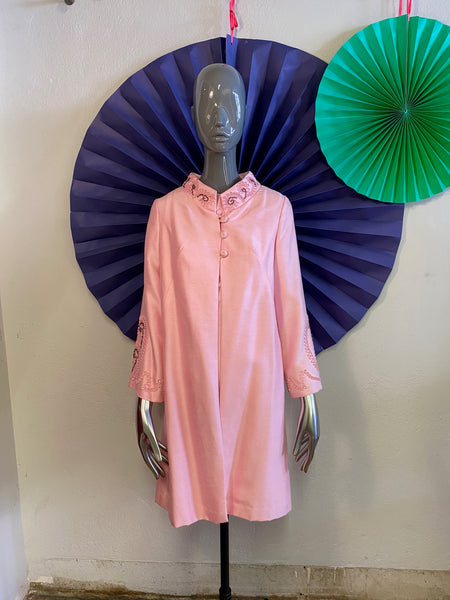 1960s Dress & Coat Set, M