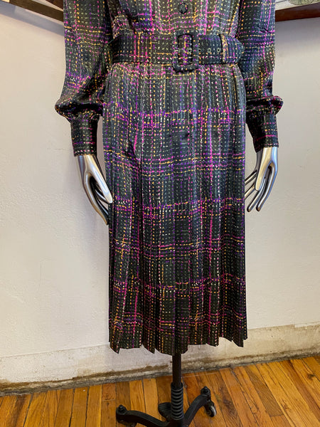 Adele Simpson Silk Dress, S