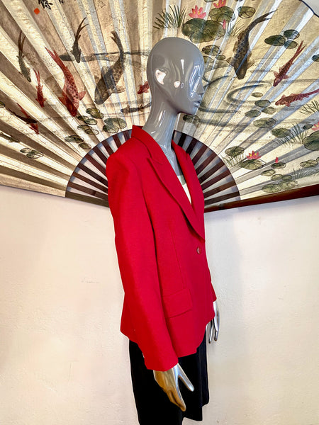 Alfred Sung Single Breasted Blazer, M / L