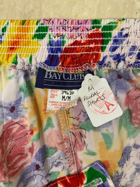 Floral Shorts, M