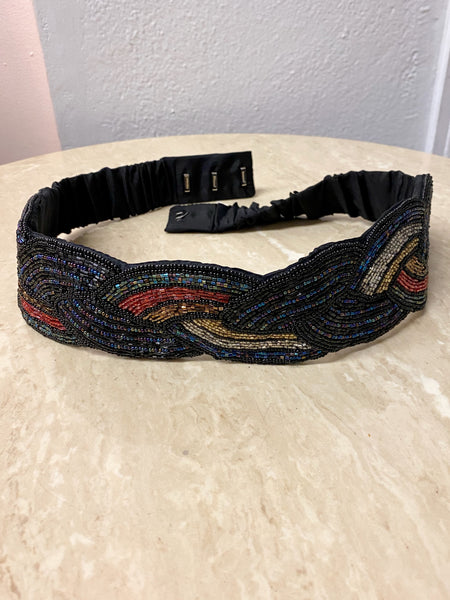 Beaded Braid Belt, M