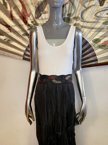 Beaded Braid Belt, M