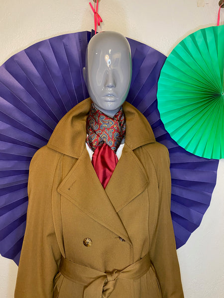 Christian Dior Silk / Wool Scarf, Unisex