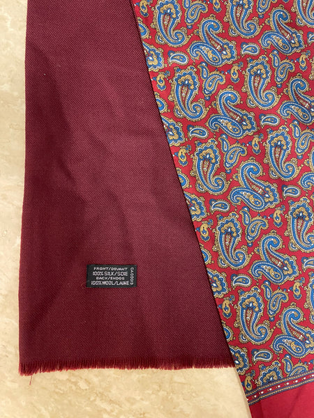 Christian Dior Silk / Wool Scarf, Unisex