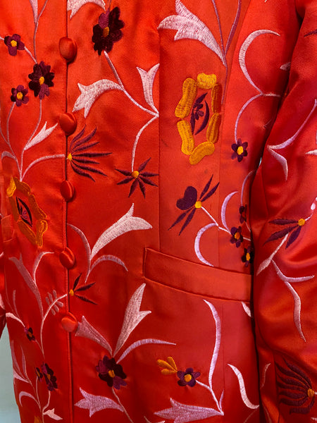 Chetta B Embroidered Coat, S