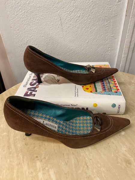 Christian Lacroix Kitten Heel, 36