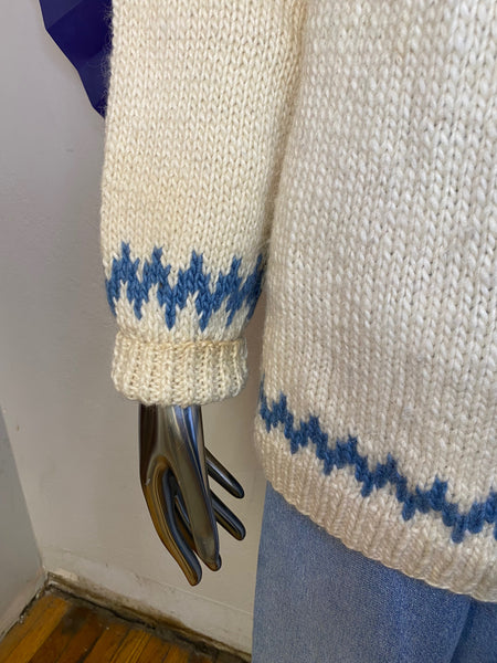 Hand Knit Icelandic Sweater, S / M