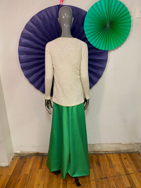 Cardigan & Palazzo Pant Set, XS / S