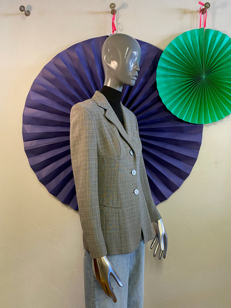 Donna Karan Fitted Blazer, S