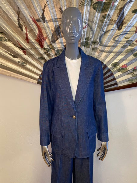 Denim Pantsuit, M / L