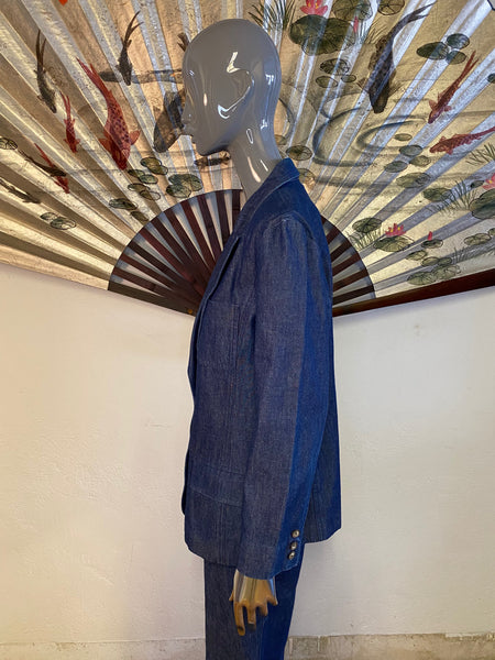 Denim Pantsuit, M / L
