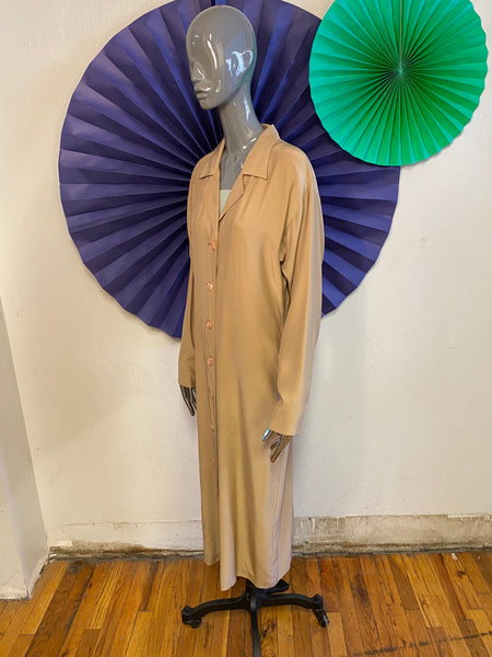 Long Silk Dress, M