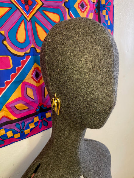 Gold-tone Necklace and Earring Set