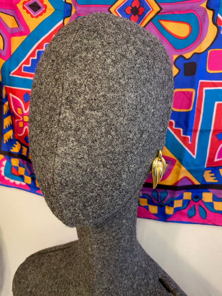 Gold-tone Necklace and Earring Set