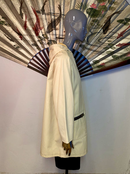 Rain Coat with Exposed Zippers, XS / S