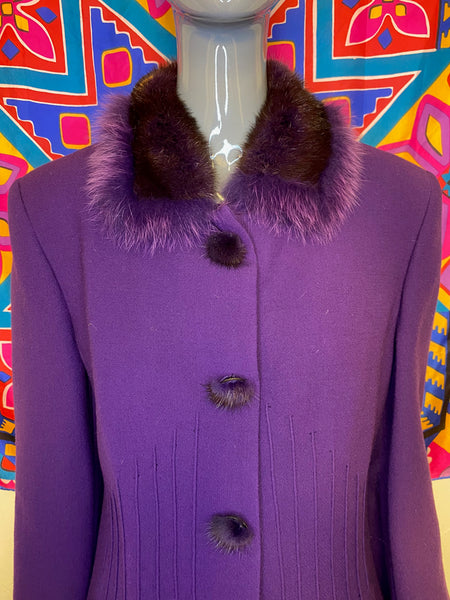 Made In France Jacket with Faux Fur, L