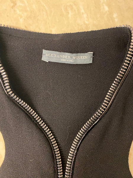 Alexander McQueen Zipper Dress, S / M