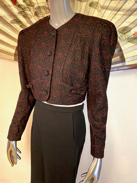 Simon Chang Cropped Jacket, S