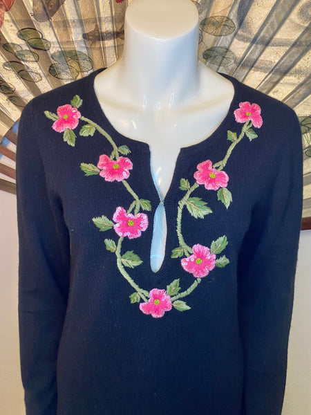 Subtle Luxury Cashmere Tunic, L / XL