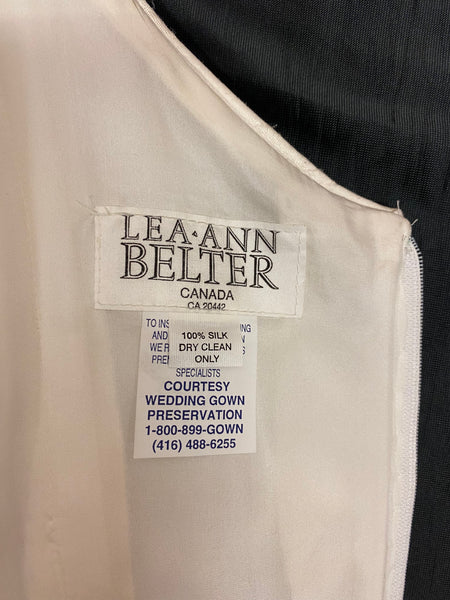 Silk Jacquard Wedding Dress, M