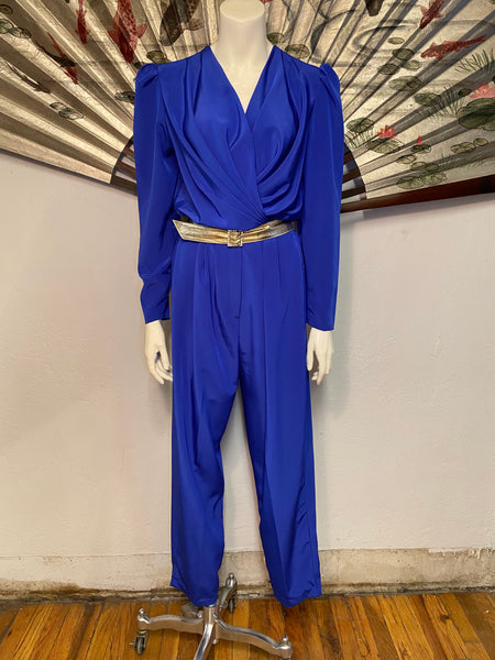Wrap Front Jumpsuit, L / XL