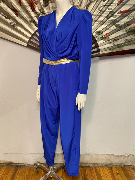 Wrap Front Jumpsuit, L / XL