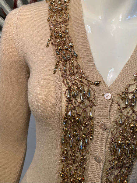 Blumarine Embellished Cardigan, XS