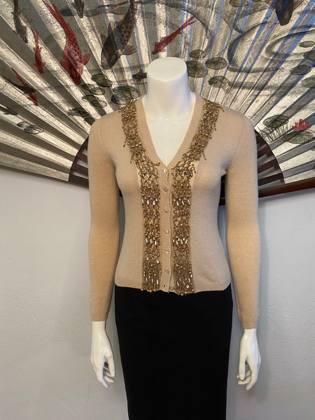 Blumarine Embellished Cardigan, XS