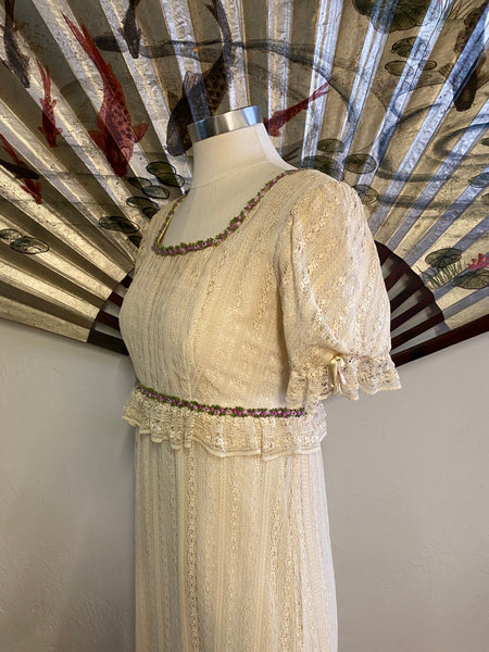 Bohemian Lace Maxi Dress, XS / S