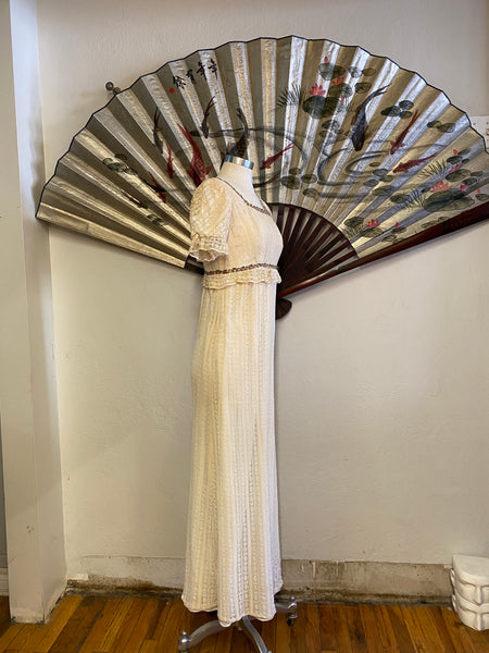 Bohemian Lace Maxi Dress, XS / S