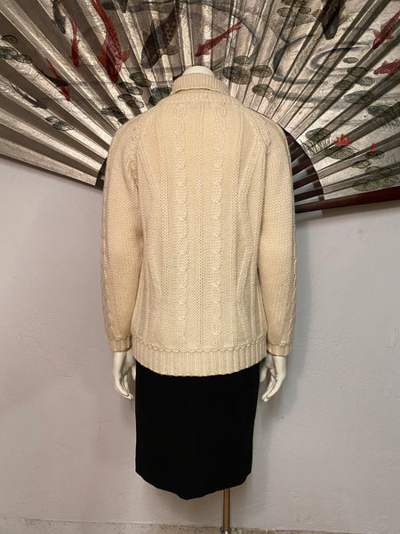 Wool Turtleneck Sweater, S / M