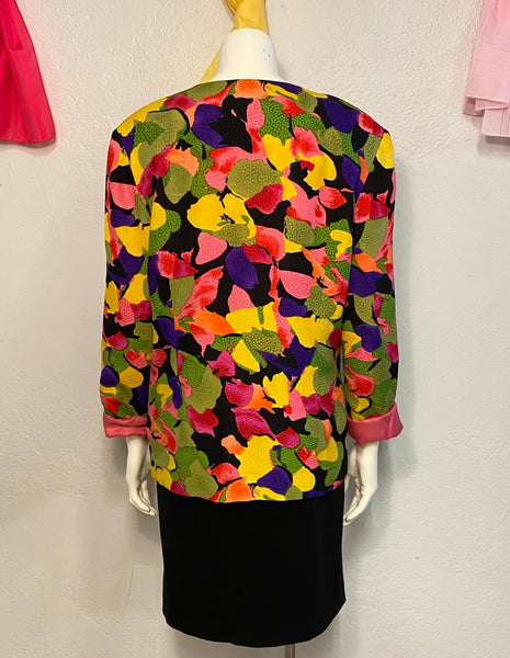 Galinda Wang Silk Blazer, M / L