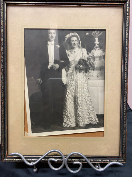 Gold 1940's Wedding Dress, XS