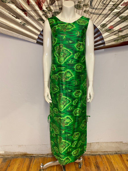 Hawaiian Map Dress, S