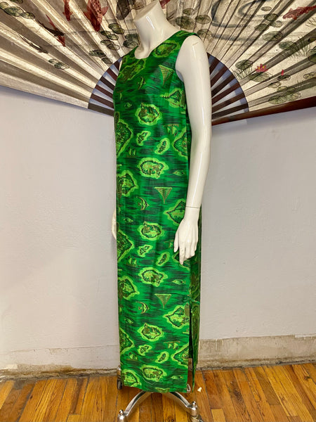 Hawaiian Map Dress, S