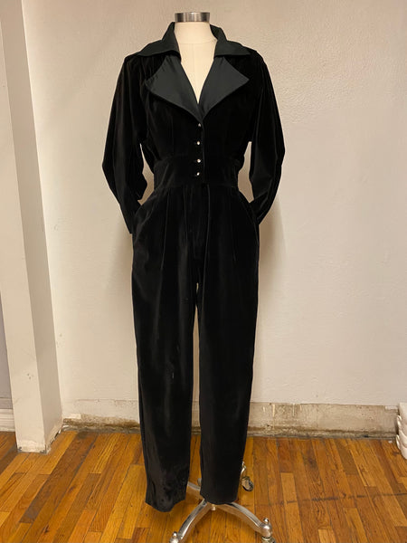 Velveteen Jumpsuit, S