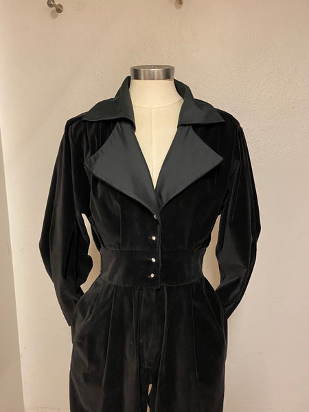 Velveteen Jumpsuit, S