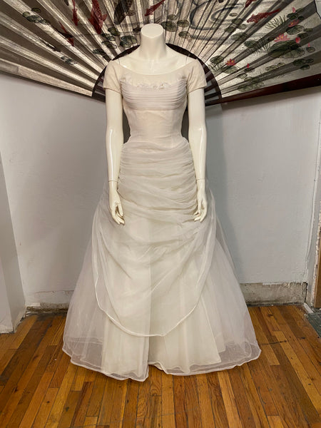 1950s Wedding Dress, XXS / XS