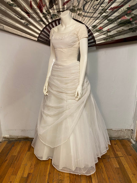 1950s Wedding Dress, XXS / XS