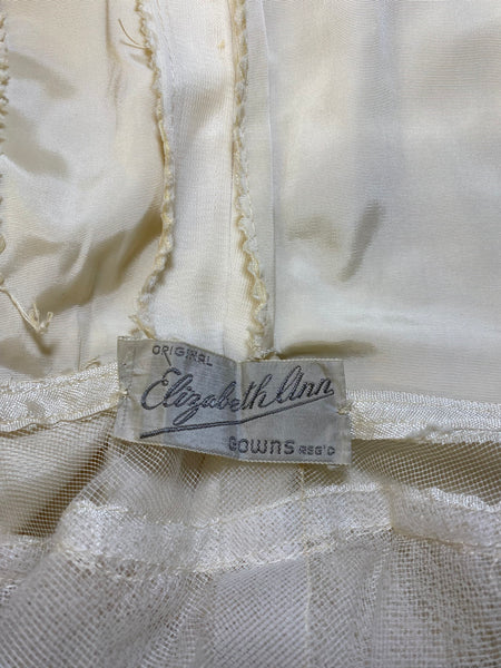 1950s Wedding Dress, XXS / XS