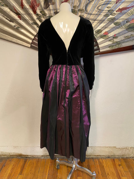 Laura Ashley Velvet Dress, S