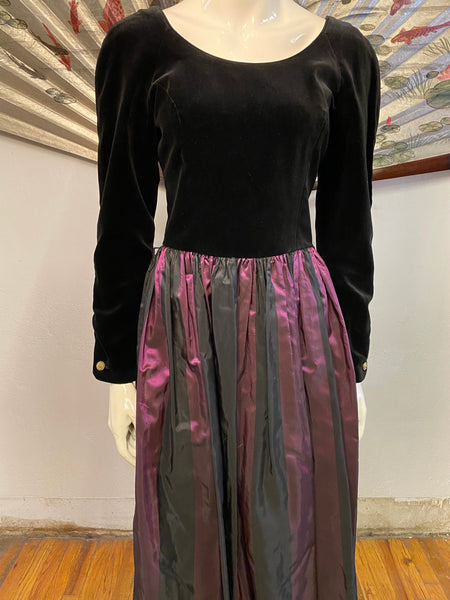 Laura Ashley Velvet Dress, S