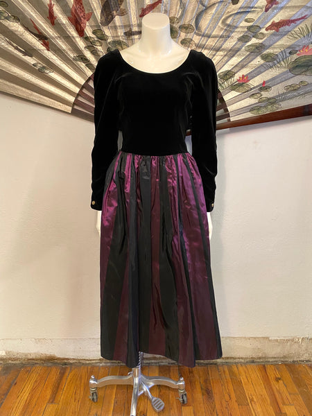 Laura Ashley Velvet Dress, S