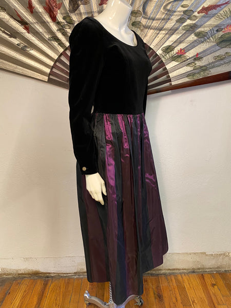 Laura Ashley Velvet Dress, S