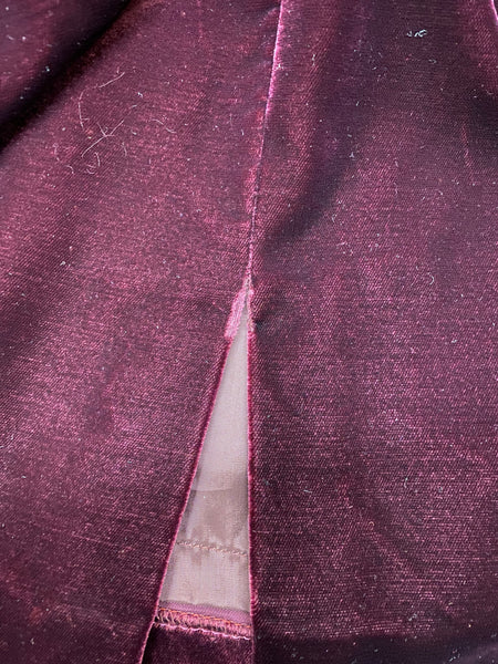 Louis Féraud Velvet Dress, S