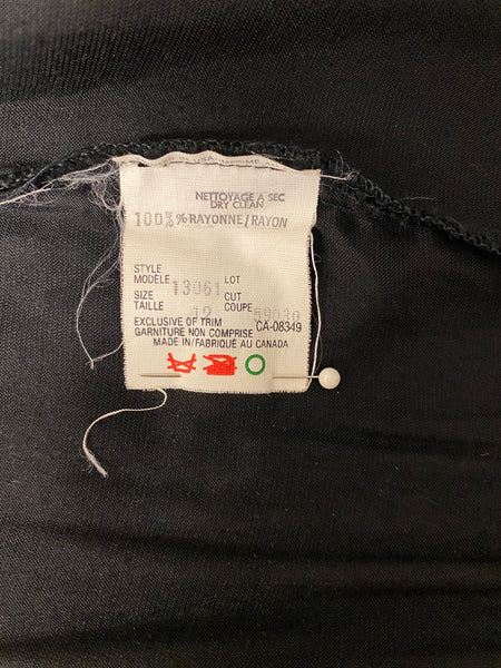 Norma Kamali Velvet Skirt, S