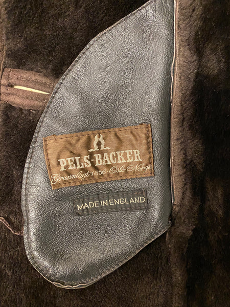 Fitted Shearling Coat, S / M