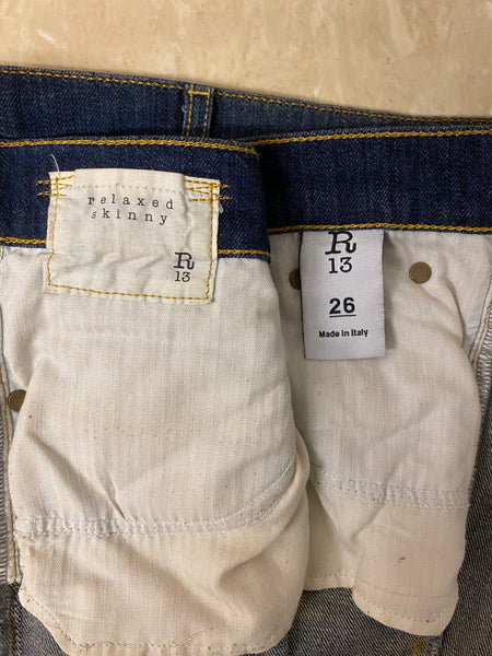 R13 Relaxed Skinny, S