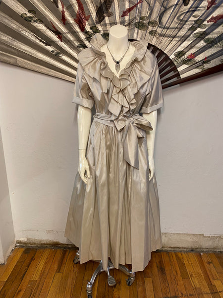 Catherine Regehr Silk Dress, L