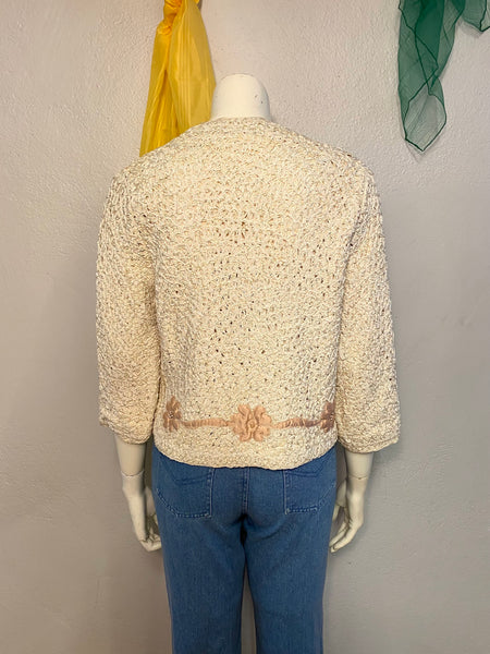 Saks Fifth Avenue Ribbon Jacket, M/L